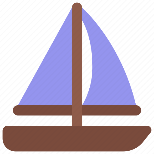 Wind, sail, boat, transportation, vehicle, sailing, sea icon - Download on Iconfinder