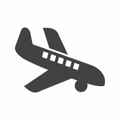 Airplane, airport, fly, landing, plane, runway icon - Download on Iconfinder