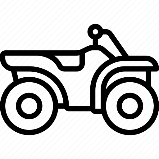 Four, wheeler, transportation, vehicle, quad, bike icon - Download on Iconfinder