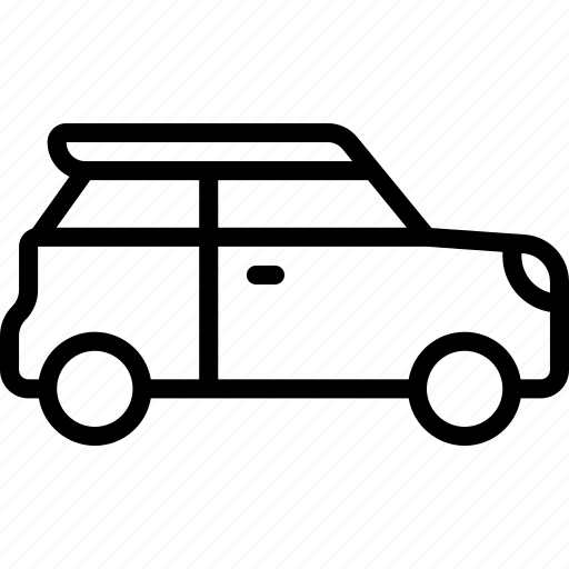 Hatchback, mini, car, transportation, vehicle, sports icon - Download on Iconfinder