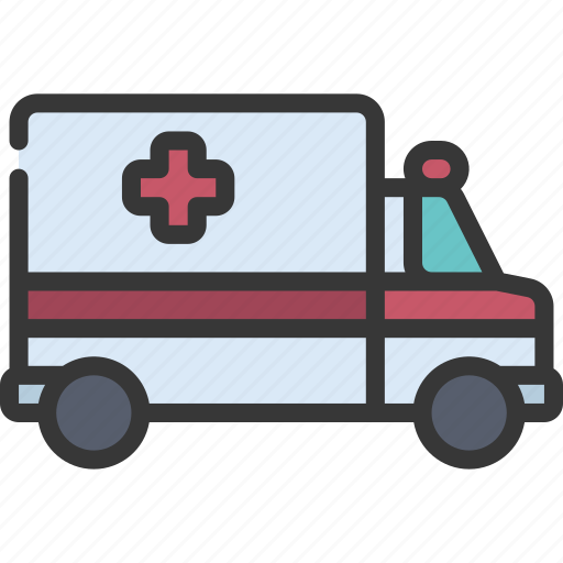 Ambulance, transportation, vehicle, medical, hospital icon - Download on Iconfinder