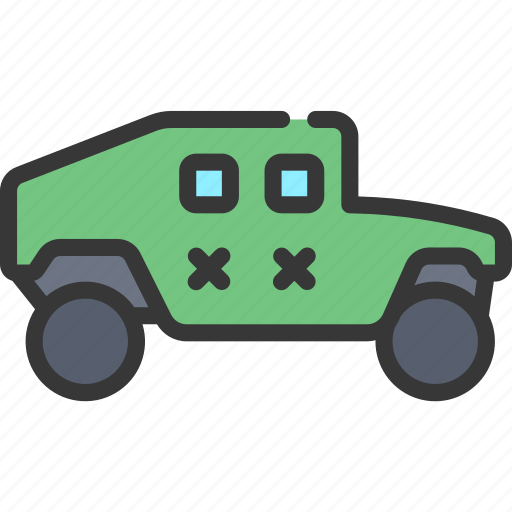 Army, hummer, transportation, vehicle, armed, forces icon - Download on Iconfinder