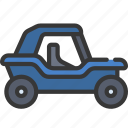 buggy, transportation, vehicle, dune, beach 