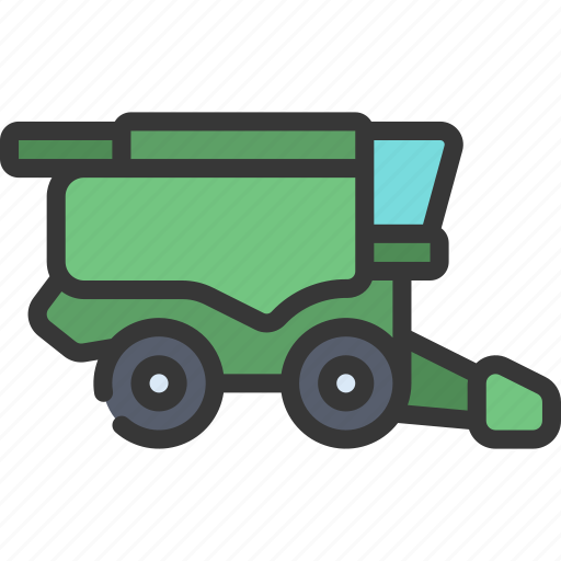 Combine, harvester, transportation, vehicle, farming, agriculture icon - Download on Iconfinder
