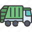 garbage, lorry, transportation, vehicle, truck, bin 