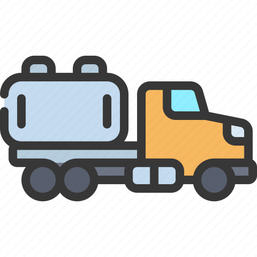 Gas, tanker, transportation, vehicle, lorry icon - Download on Iconfinder