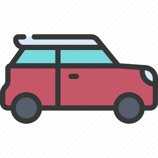 Hatchback, mini, car, transportation, vehicle, sports icon - Download on Iconfinder