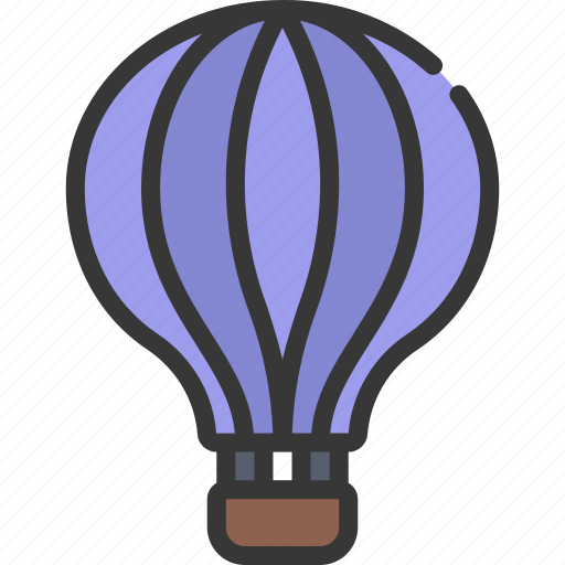 Hot, air, balloon, transportation, vehicle, flying icon - Download on Iconfinder