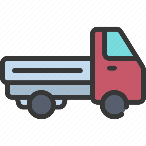 Pickup, truck, transportation, vehicle, transport icon - Download on Iconfinder