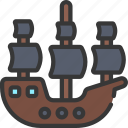 pirate, ship, transportation, vehicle, pirates