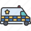 police, van, transportation, vehicle, law, enforcement 