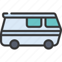 rv, camper, transportation, vehicle, motorhome, campsite 