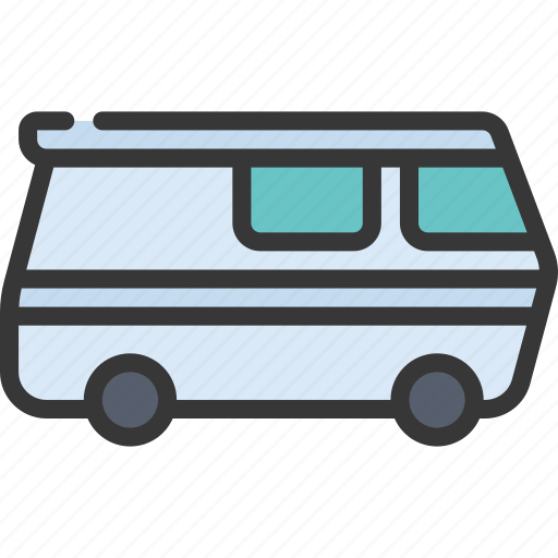 Rv, camper, transportation, vehicle, motorhome, campsite icon - Download on Iconfinder