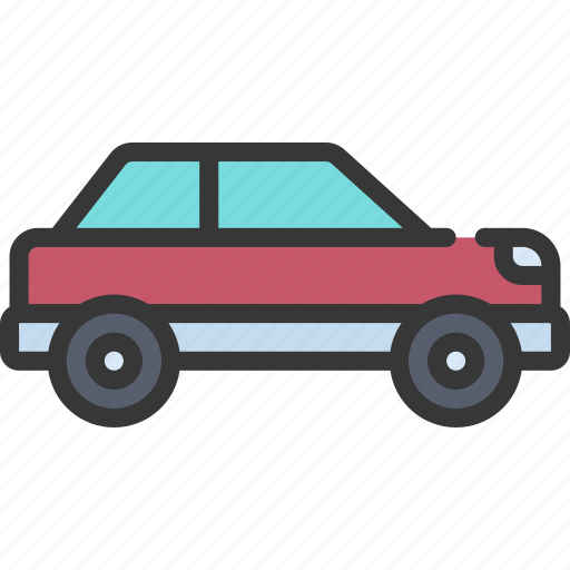 Saloon, car, transportation, vehicle, transport icon - Download on Iconfinder