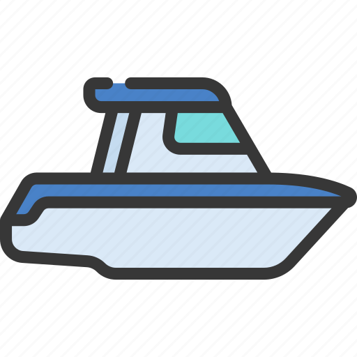 Speed, boat, transportation, vehicle, boating icon - Download on Iconfinder