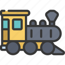 steam, train, transportation, vehicle, transport
