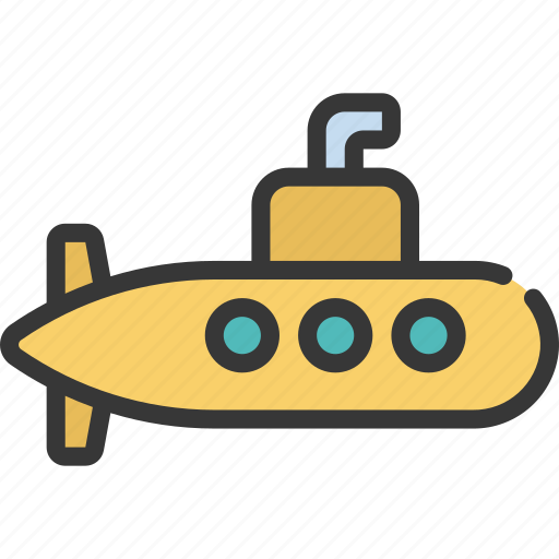 Submarine, transportation, vehicle, underwater, sub icon - Download on Iconfinder
