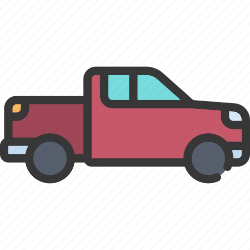 Truck, transportation, vehicle, pickup, transport icon - Download on Iconfinder