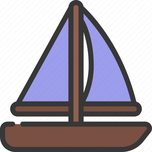 Wind, sail, boat, transportation, vehicle, sailing, sea icon - Download on Iconfinder