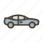 sedan, car, transport, passenger car, vehicles 