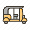 rickshaw, transport, travel, auto rickshaw, vehicles