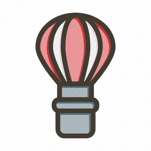 Hot, air, balloon, travel, vacation, summer icon - Download on Iconfinder