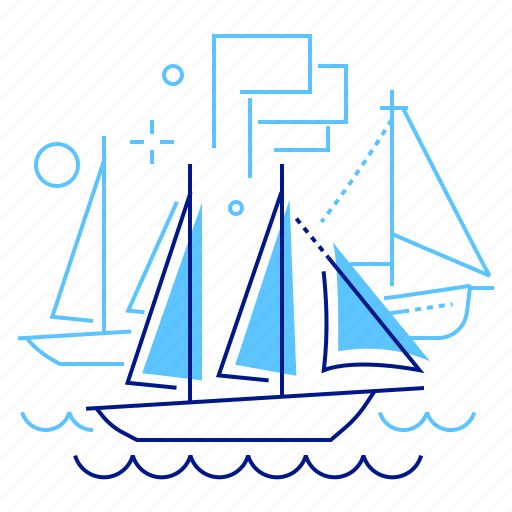 Regatta, sailing, race, boat icon - Download on Iconfinder