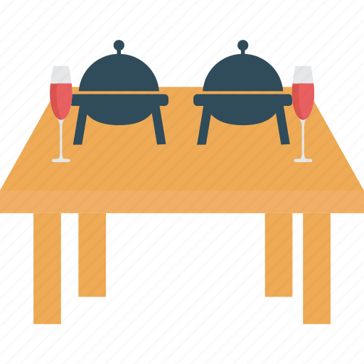 Buffete, dinner, dish, drink, party, rehearsal, tabke icon - Download on Iconfinder