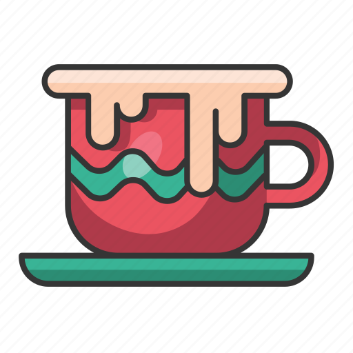 Christmas, holiday, december, winter, cup, tea, coffee icon - Download on Iconfinder