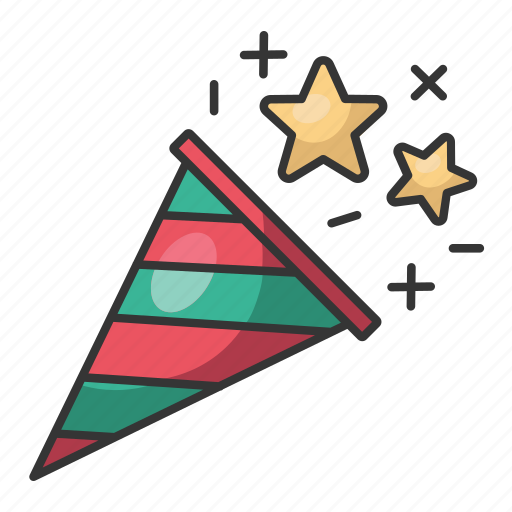 Celebration, winter, holiday, trumpet, december, christmas icon - Download on Iconfinder