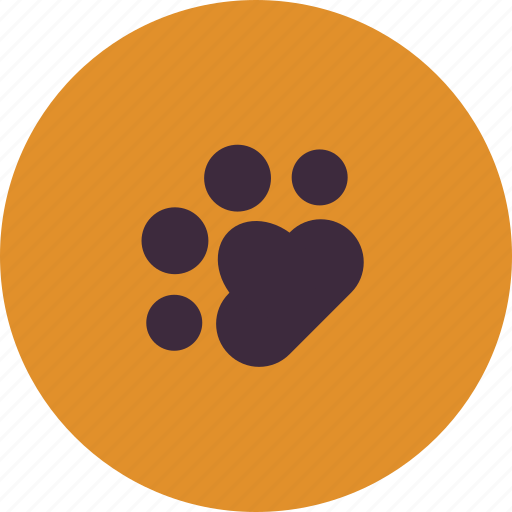 Cat, cute, dog, paw, print, veterinary icon - Download on Iconfinder