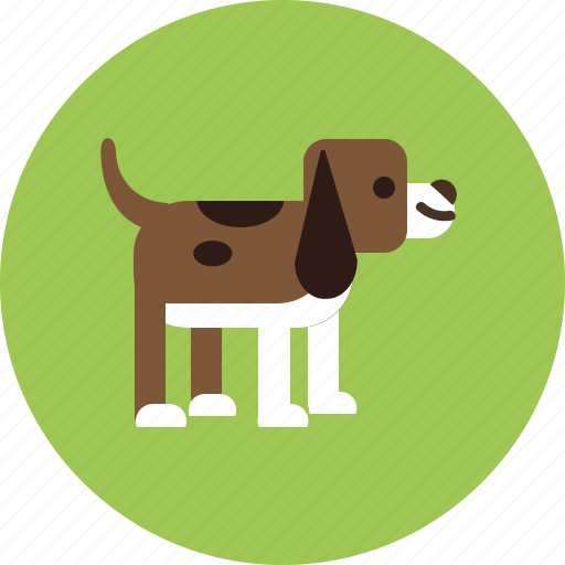 Animal, cute, dog, happy, sideway, smile, veterinary icon - Download on Iconfinder