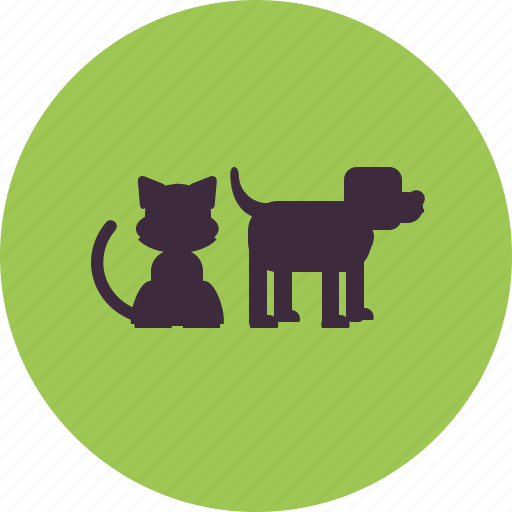 Animal, cat, dog, shadow, sign, veterinary icon - Download on Iconfinder