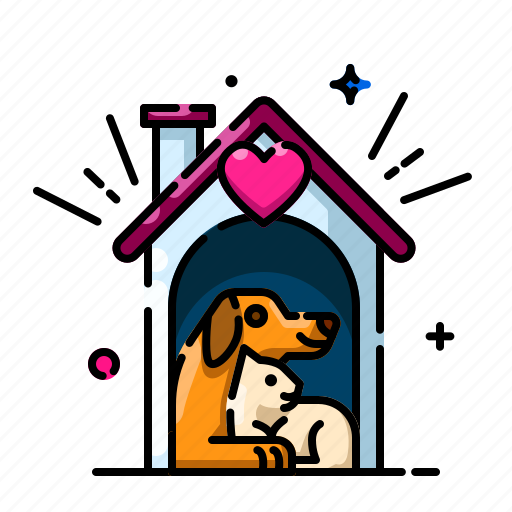 Animal, shelter, pet, cute, dog, adoption, homeless icon - Download on Iconfinder