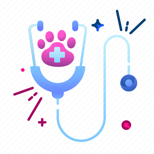 Pet, stethoscope, doctor, animal, vet, veterinary, medical icon - Download on Iconfinder