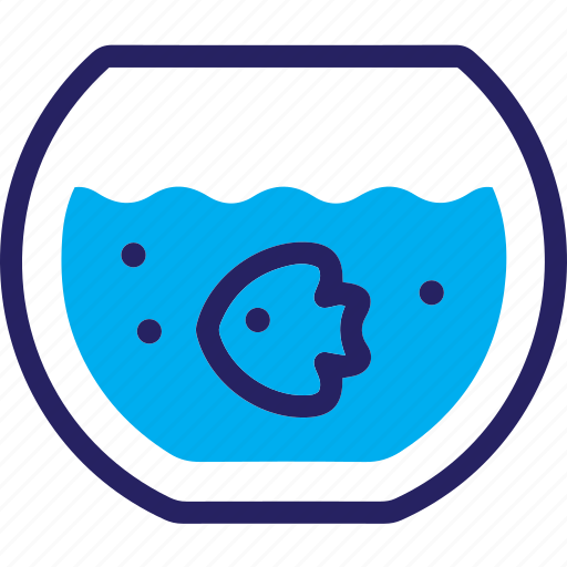 Fish, bowl, fish bowl, aquarium, sea, soup, fishing icon - Download on Iconfinder
