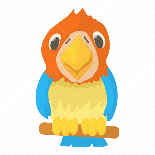 Aid, bird, cartoon, clinic, parrot, pet, red icon - Download on Iconfinder