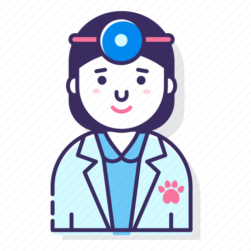 Female, vet, woman icon - Download on Iconfinder