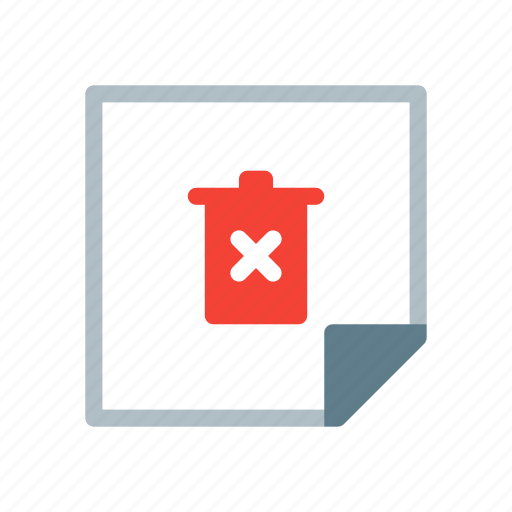 Delete, design, graphic, layer, note, trash icon - Download on Iconfinder