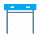 console, drawer, furniture, interior, living, standing, table