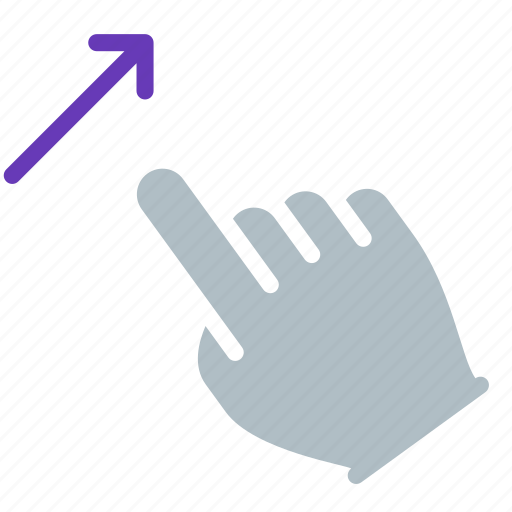 Finger, gesture, hand, swipe, touch, up icon - Download on Iconfinder