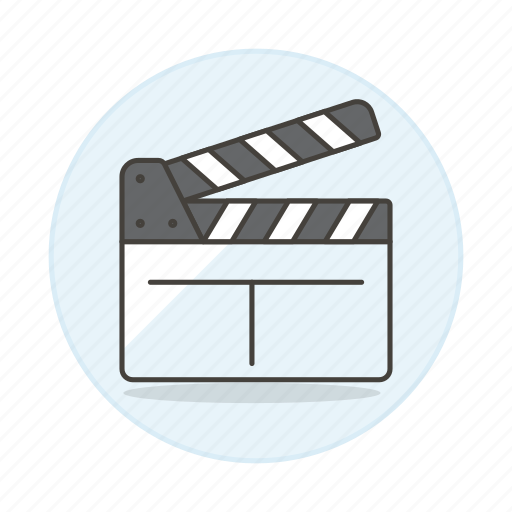 Clapperboard, film, filmmaking, movies, production, slate, video icon - Download on Iconfinder