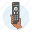 tv, remote, video, smart, control, modern 