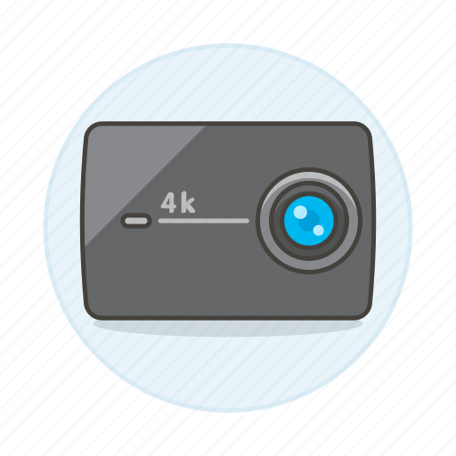 Actioncam, cam, camera, resolution, sensor, video icon - Download on Iconfinder