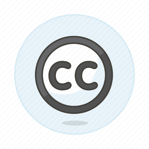 Cc, commons, creative, editing, video icon - Download on Iconfinder