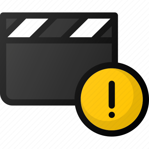 Alert, clip, movie, video, film icon - Download on Iconfinder