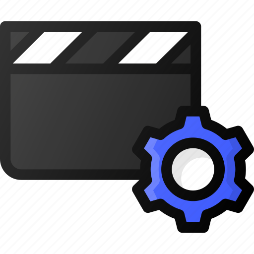 Clip, settings, movie, video, film icon - Download on Iconfinder