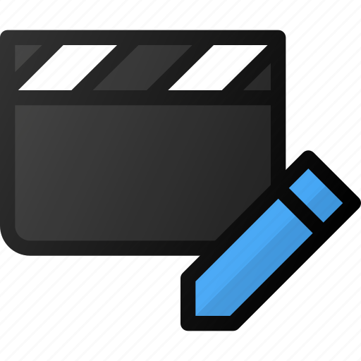Edit, clip, movie, video, film icon - Download on Iconfinder
