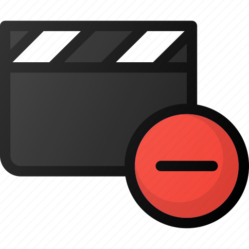 Remove, clip, movie, video, film icon - Download on Iconfinder