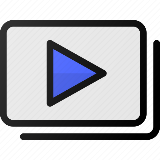Video, library, movie, film icon - Download on Iconfinder